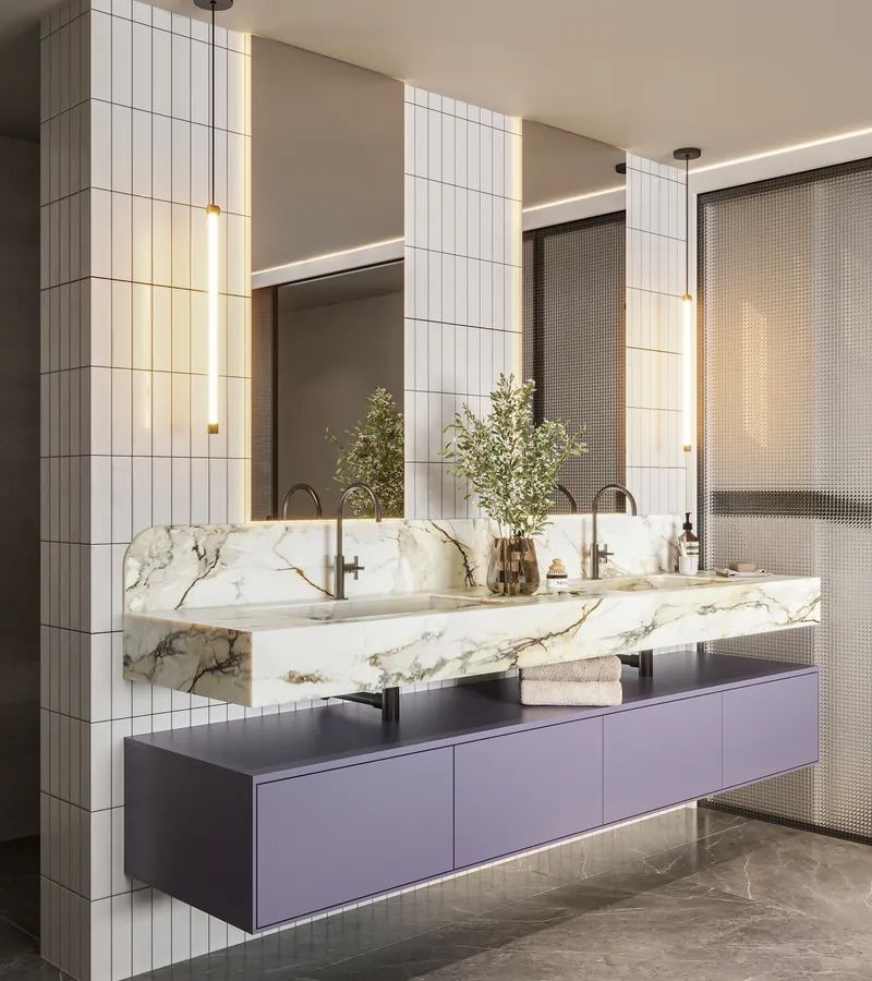 Wall Mount or Floor Mount Vanity