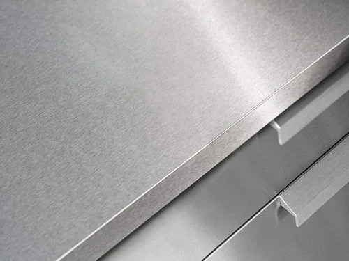 Stainless steel countertop