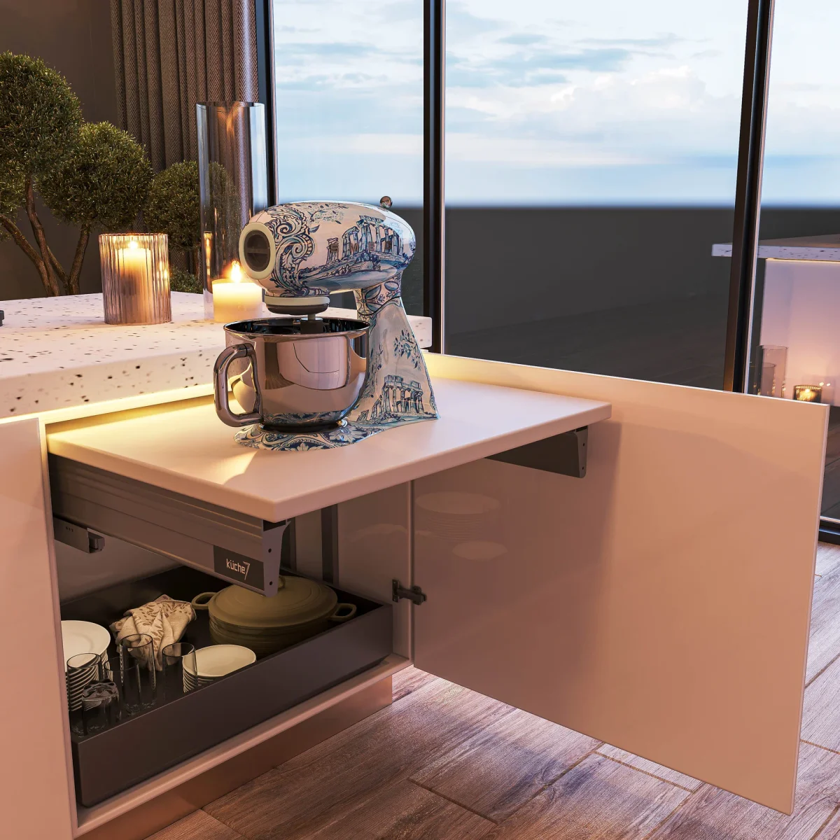 Concealed Smart Storage