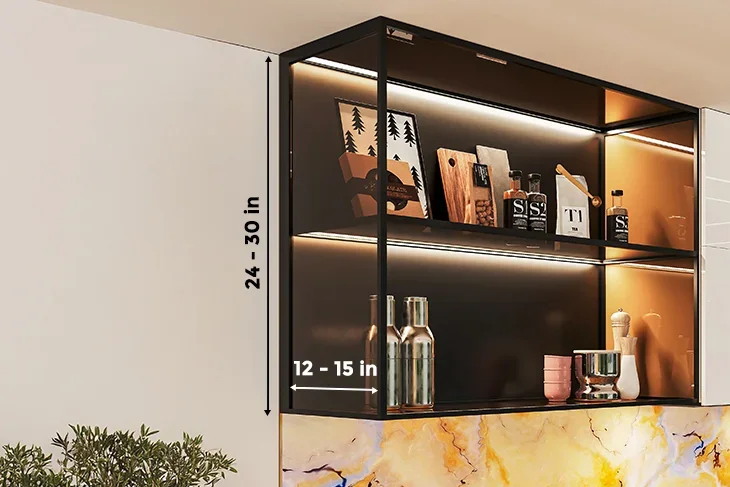 Wall cabinet dimensions