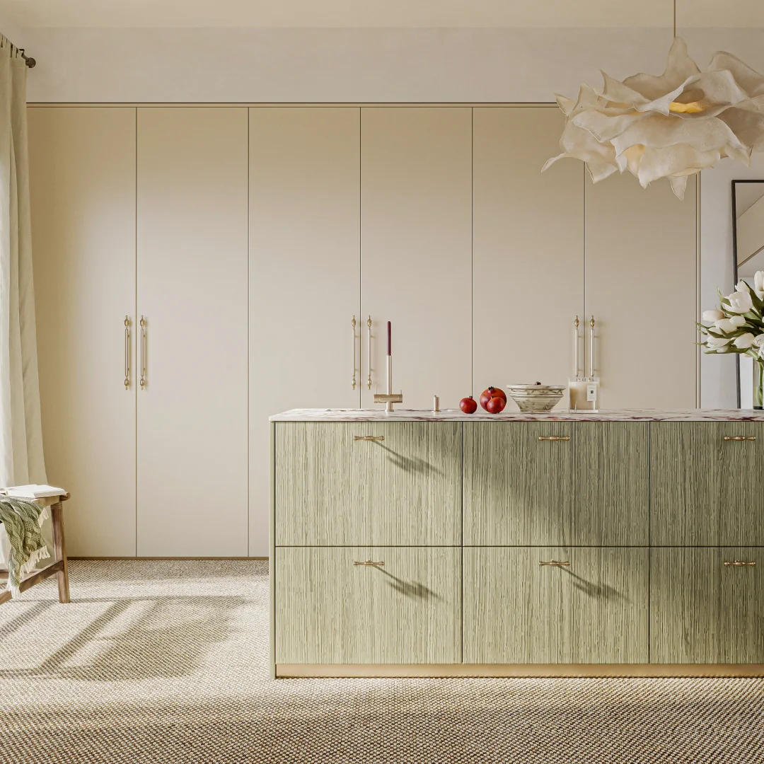Aesthetic stainless steel kitchen design