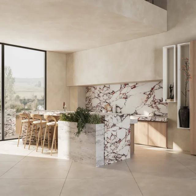 Porcelain Modular Kitchen