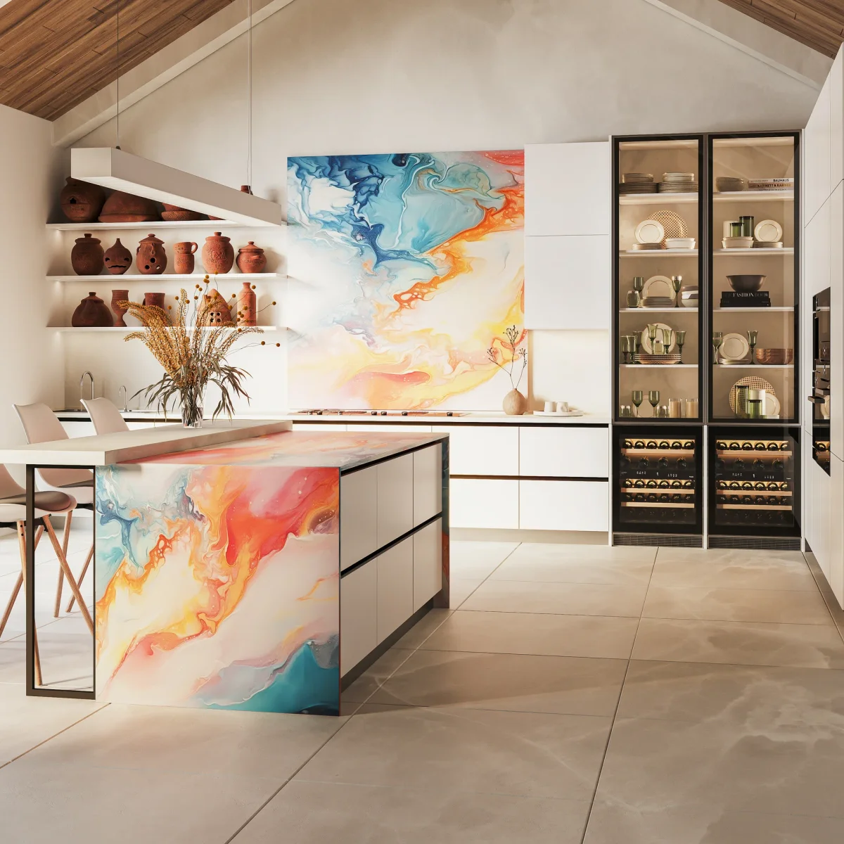 Kitchen Colour Palette Finishes