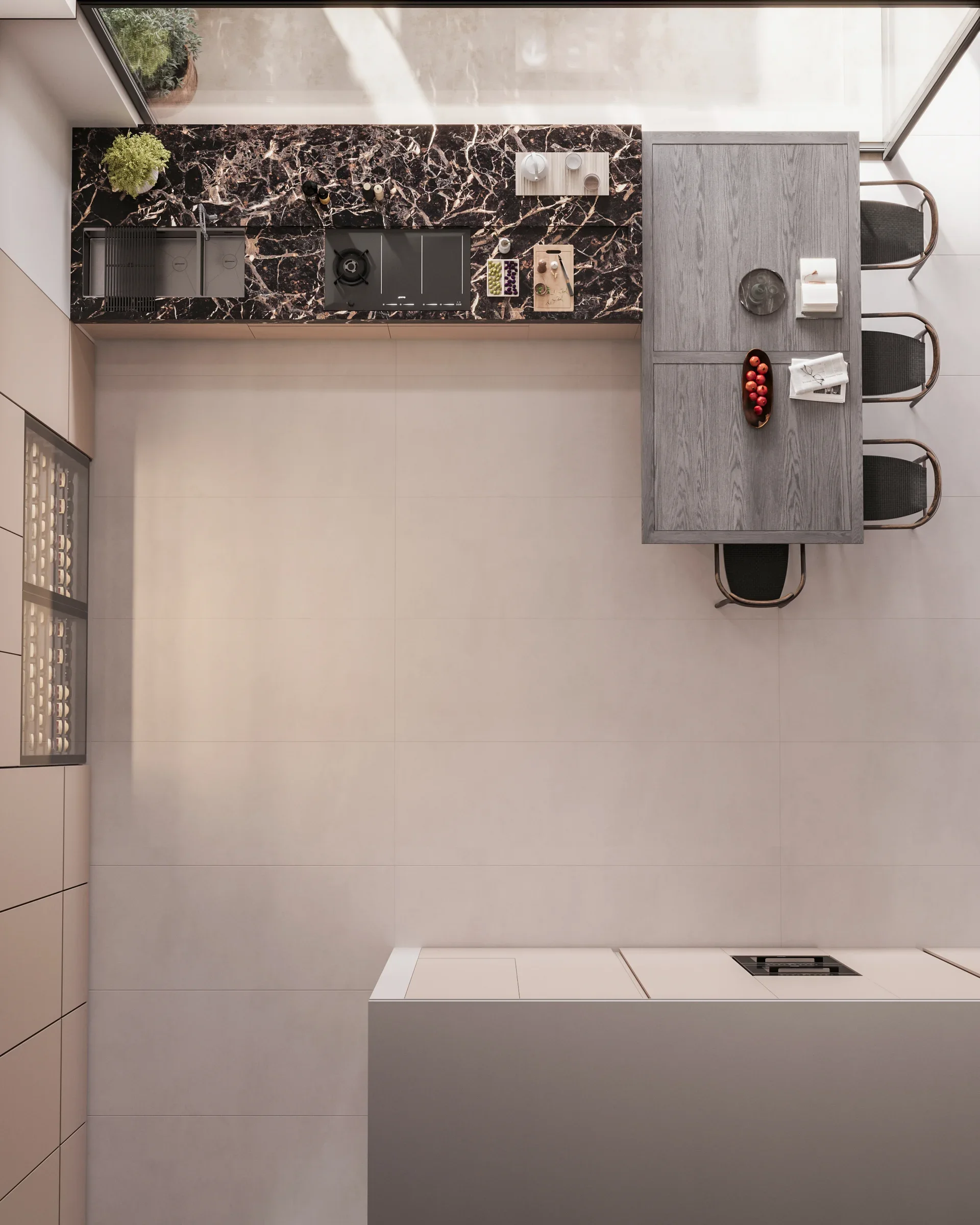 Peninsula Kitchen Layout