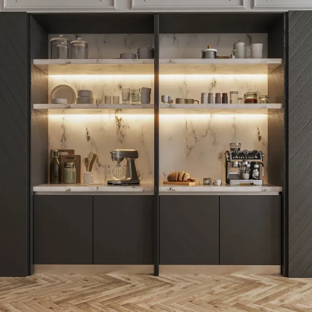 Charcoal Modular Kitchen - Image 9