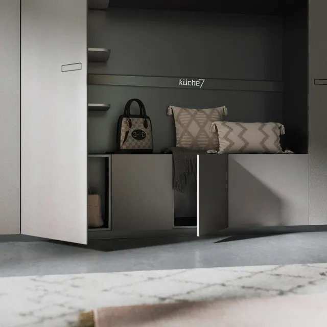 Flint Modular Wardrobe - Image 6