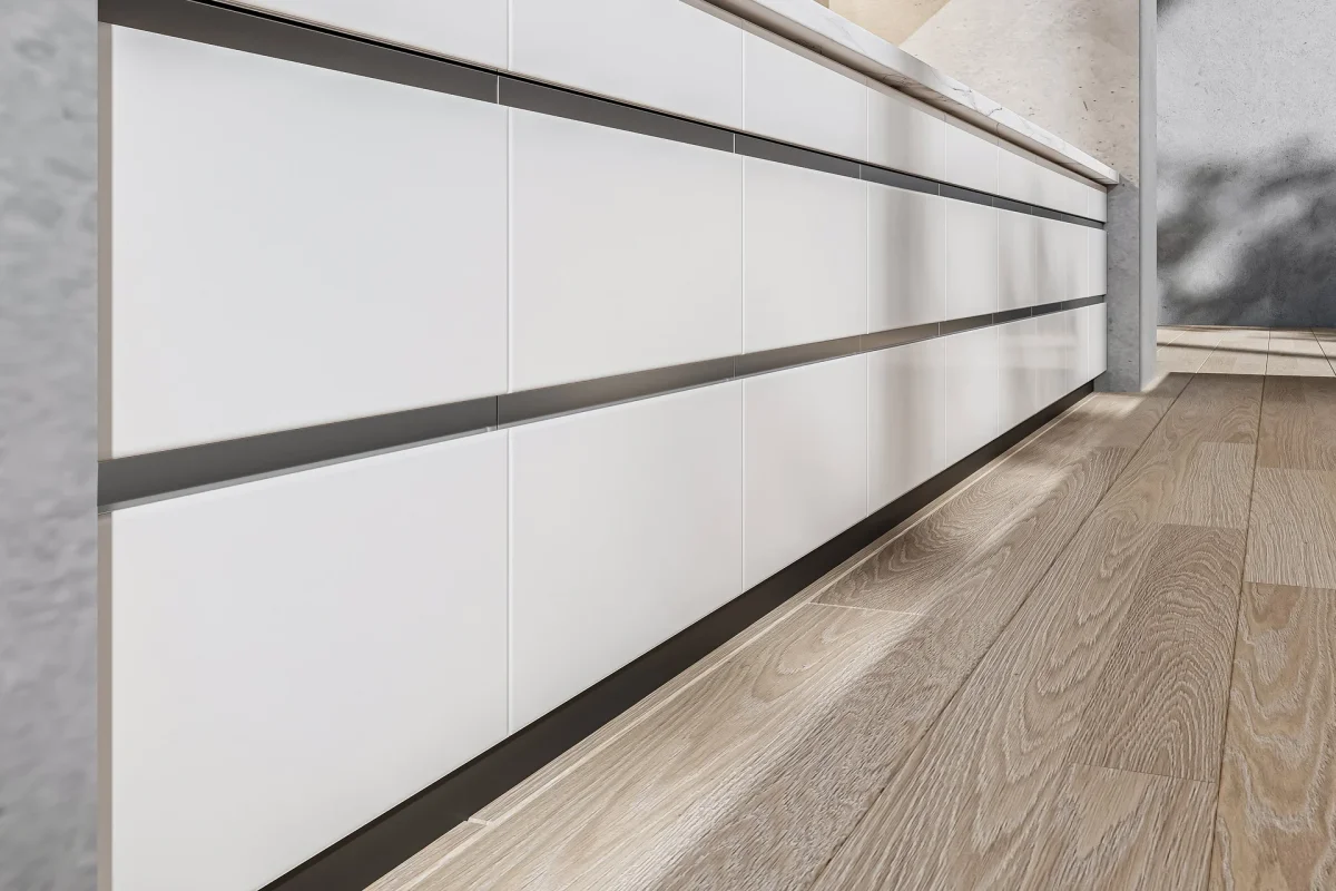 Modular Kitchen Skirting Installation