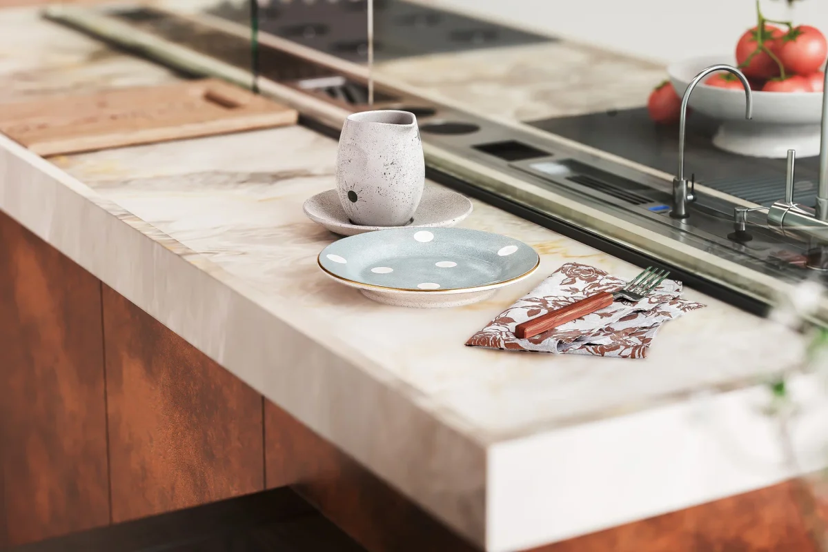 Kitchen Countertop Fixing