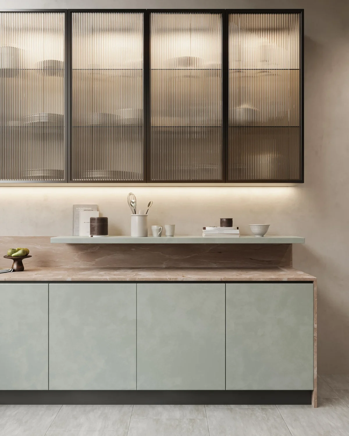 Integrated Appliances in Villa Kitchen
