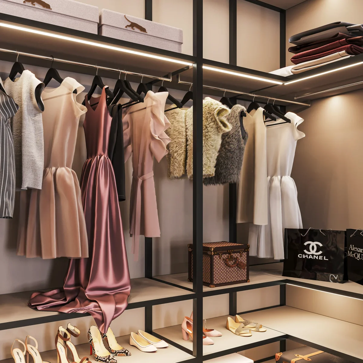 Wardrobes Customised for Indian Clothing and Storage Habits