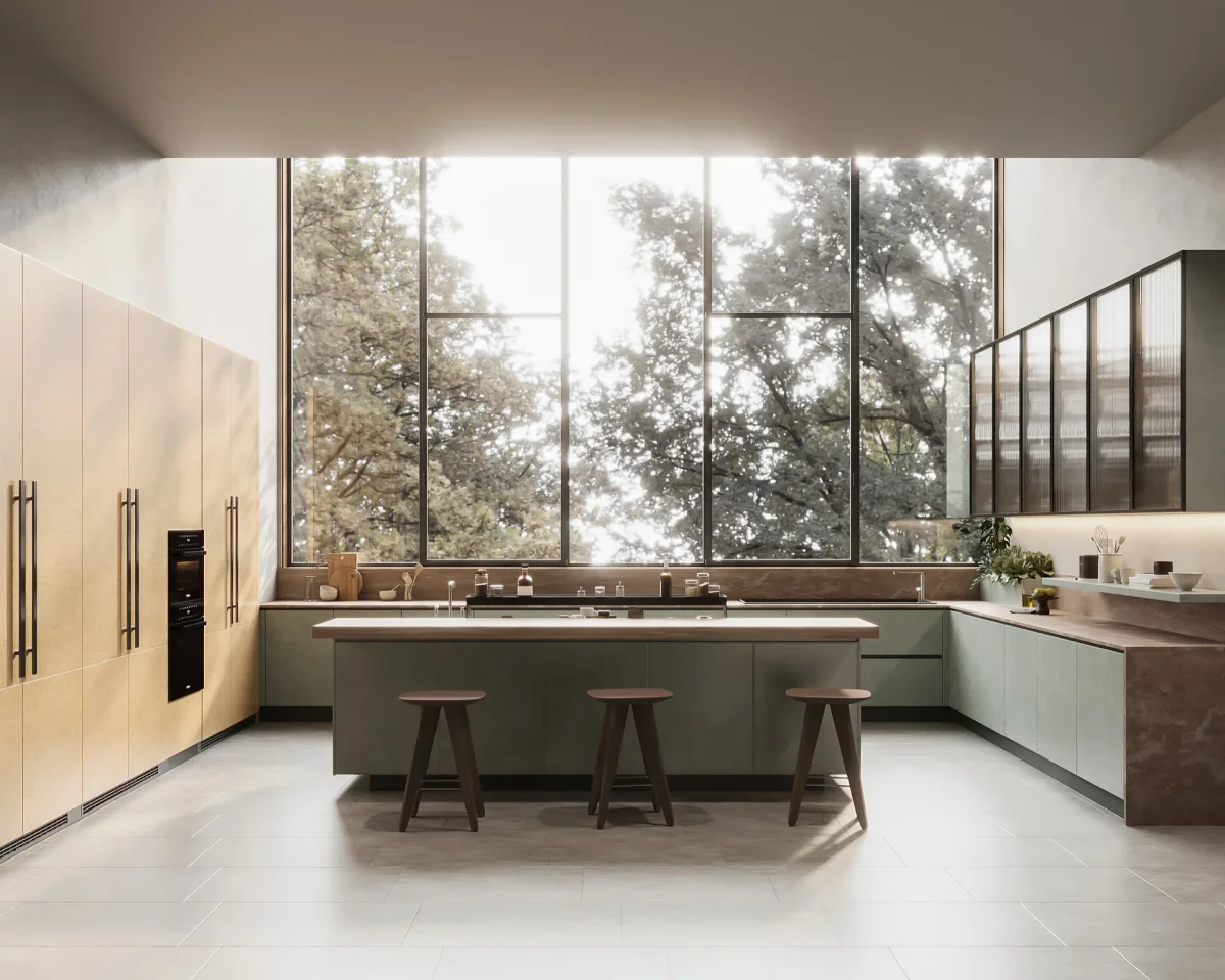 Open Kitchen Modular Design