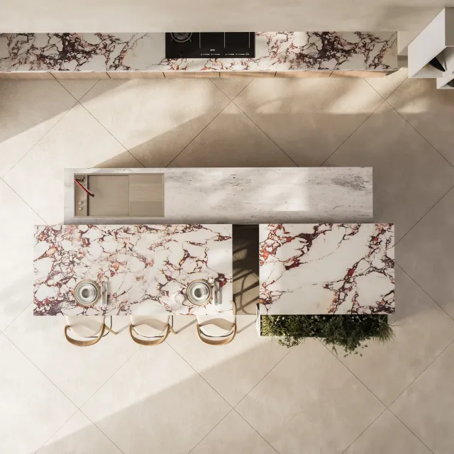 Porcelain Modular Kitchen - Image 9