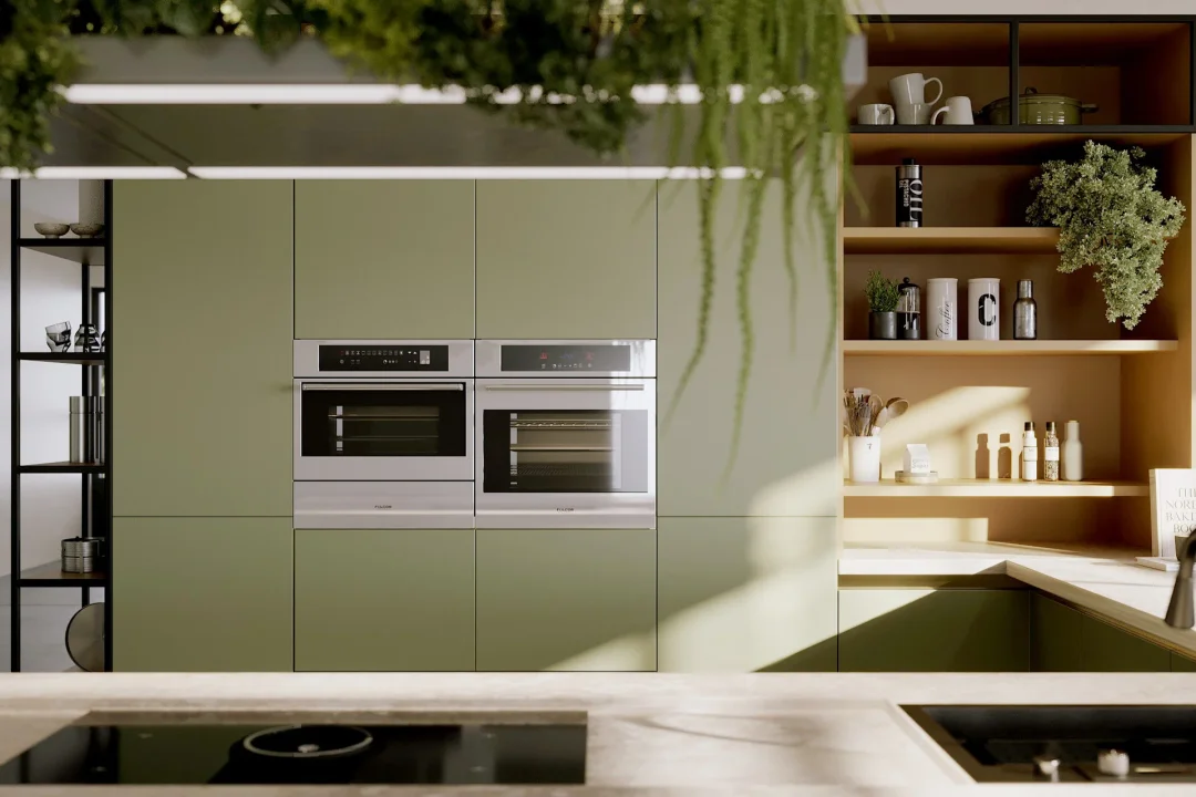 Built-in appliances increase the aesthetic appeal of your home