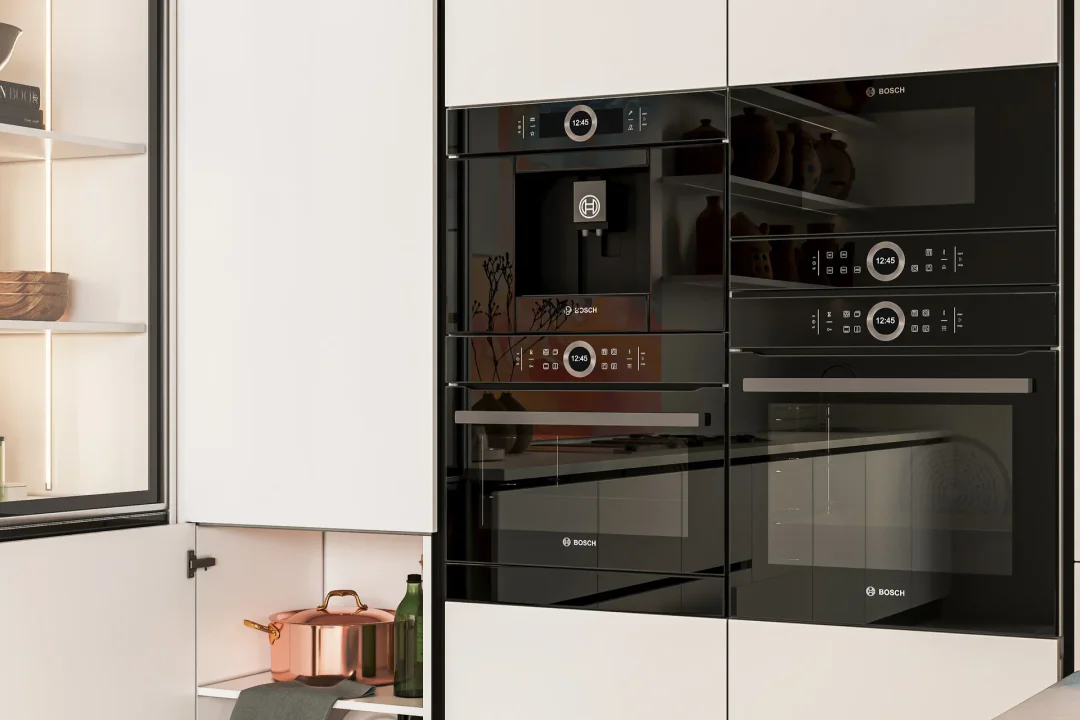 Built-in microwave
