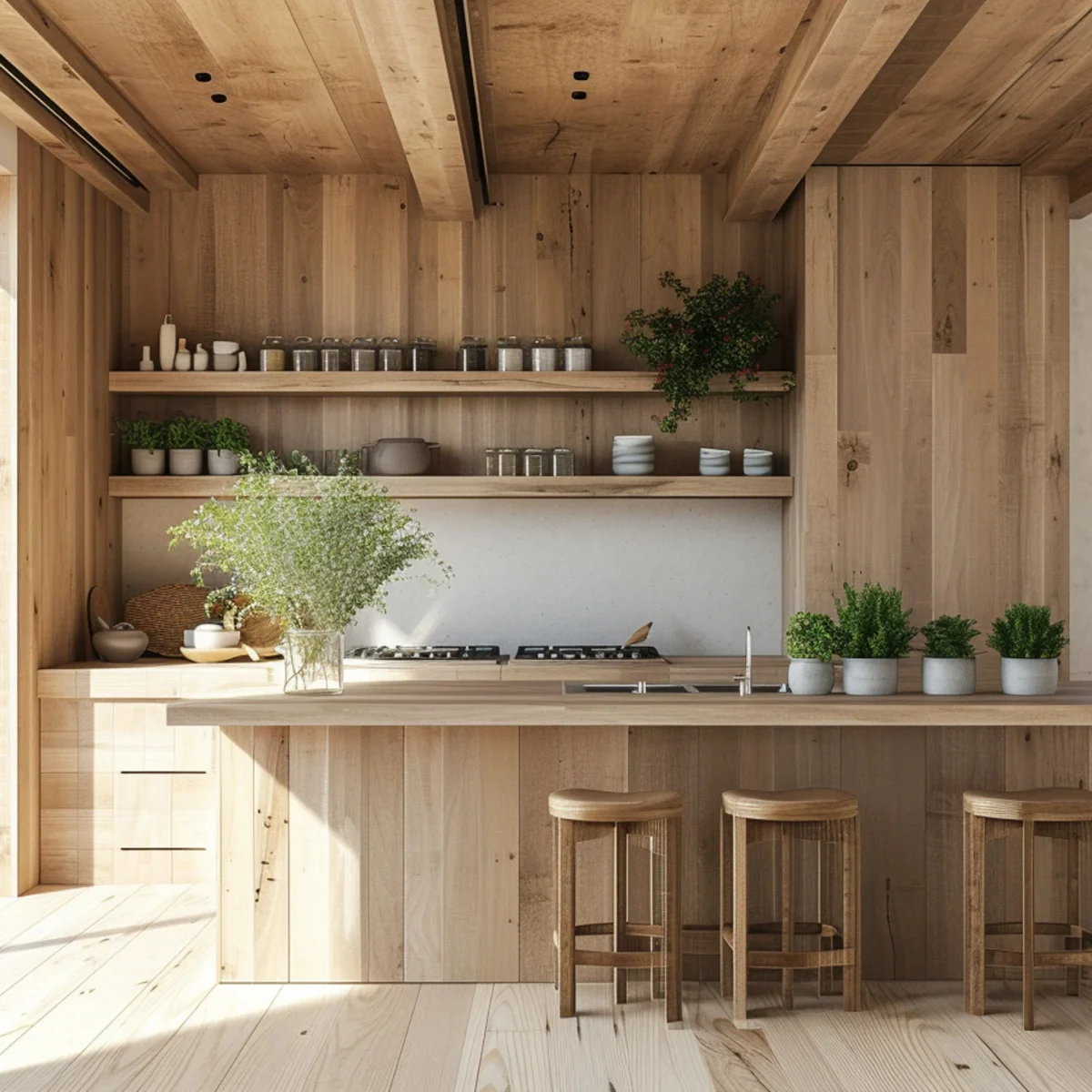 Wooden Modular Kitchen