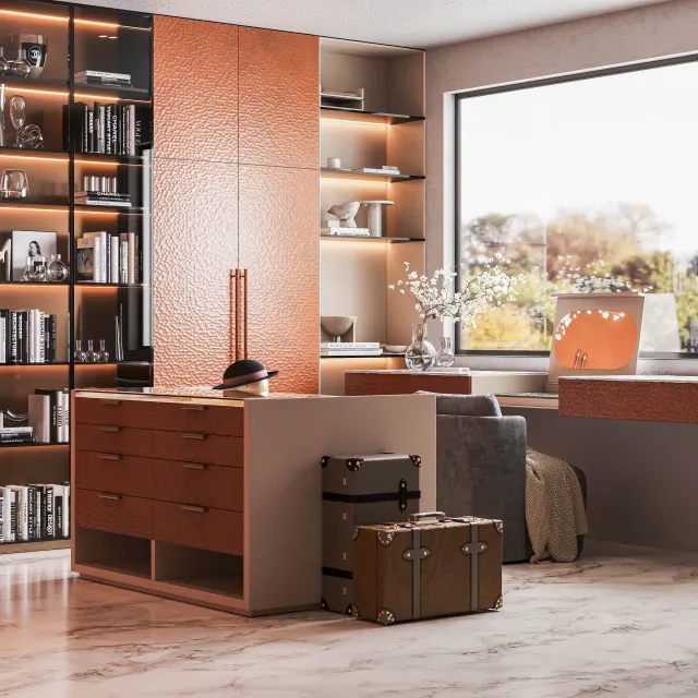 Suede Modular Wardrobe - Image 3