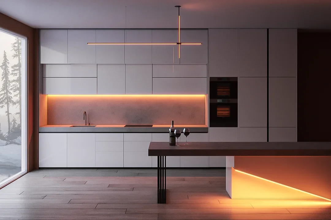 Kitchen lighting design