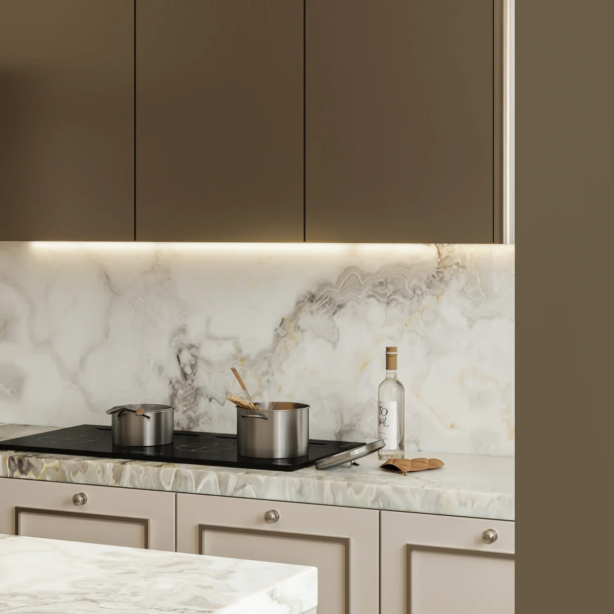 Under-cabinet kitchen lighting
