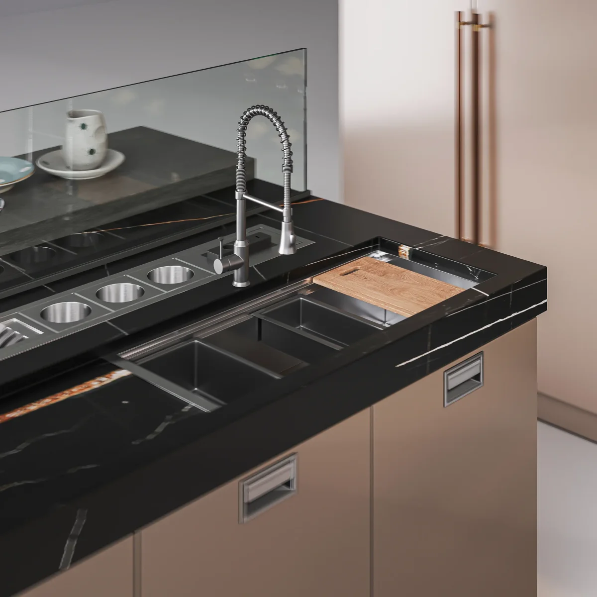 Customisable Workstation Kitchen Sink