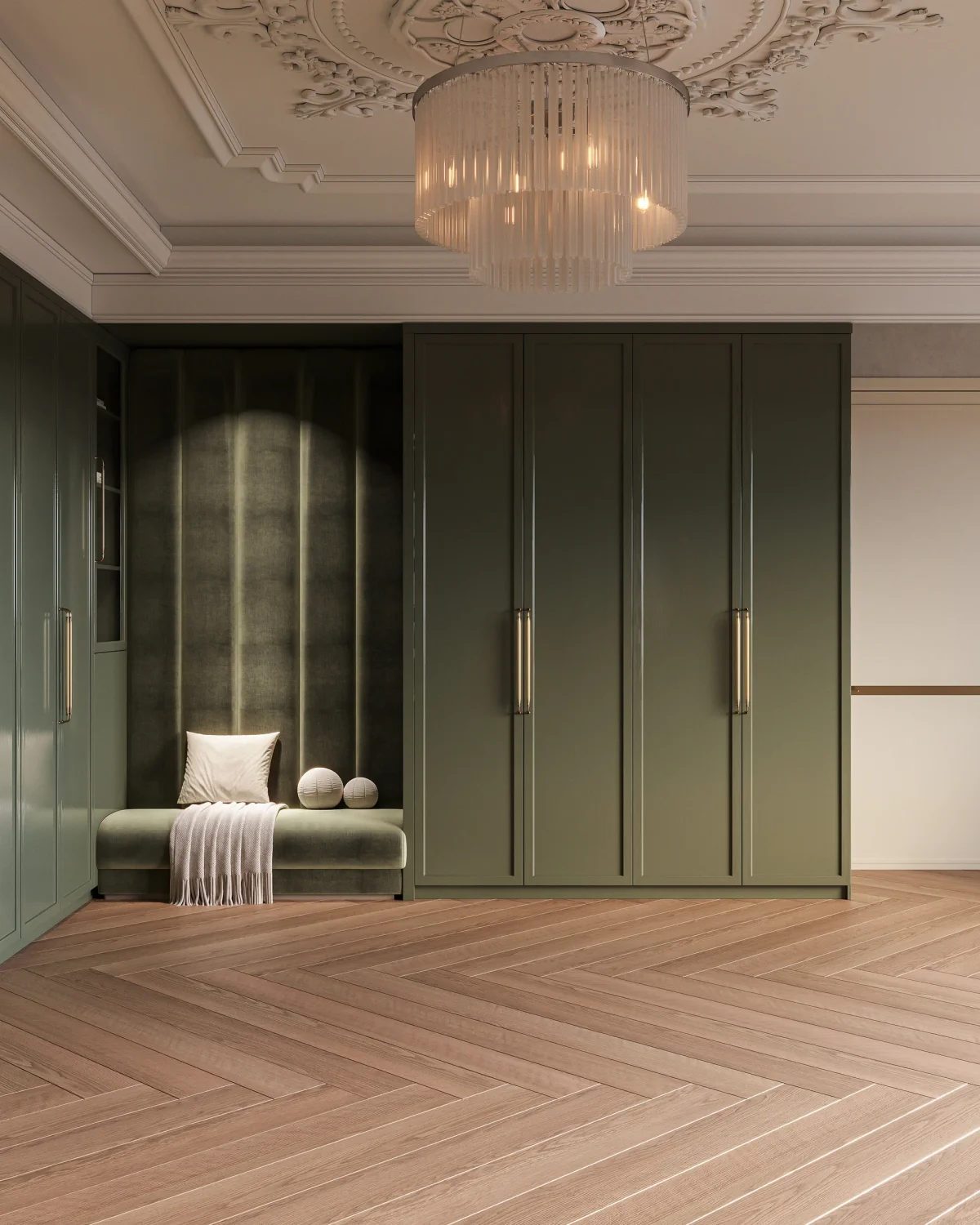 Wardrobe Internal Configuration and Layout