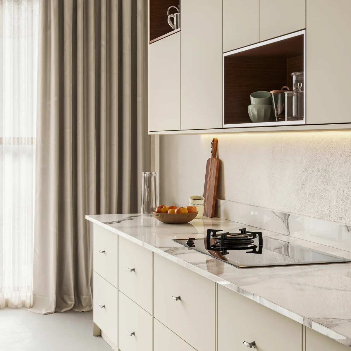 Stress-Free Modular Kitchen Cleaning