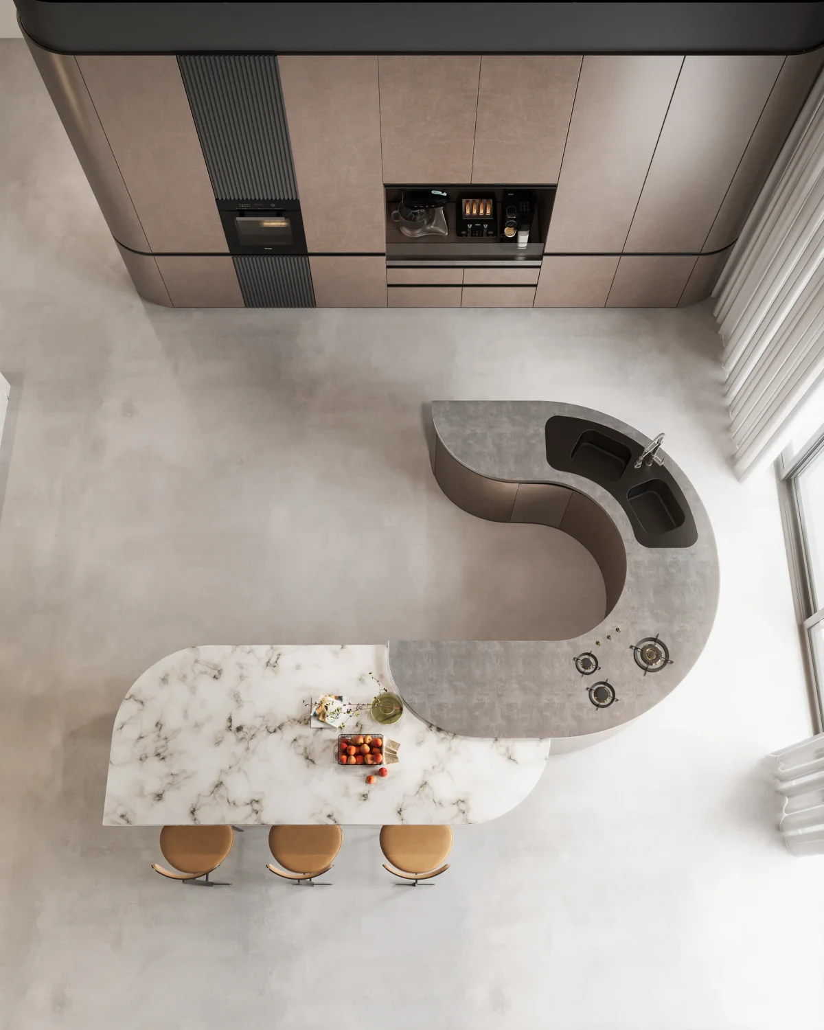 Modern Modular Kitchen Aesthetics