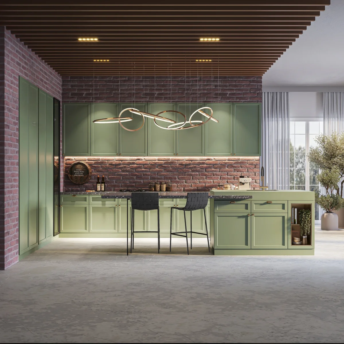 L-Shaped Kitchen Design