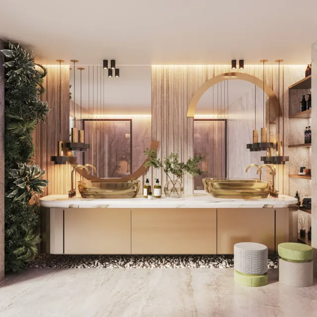 Aureus Bathroom Vanity - Image 1