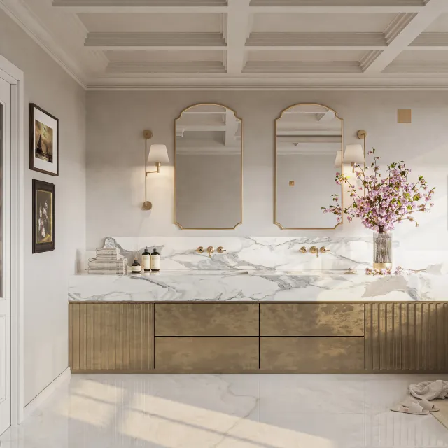 Blossom Bathroom Vanity - Image 1
