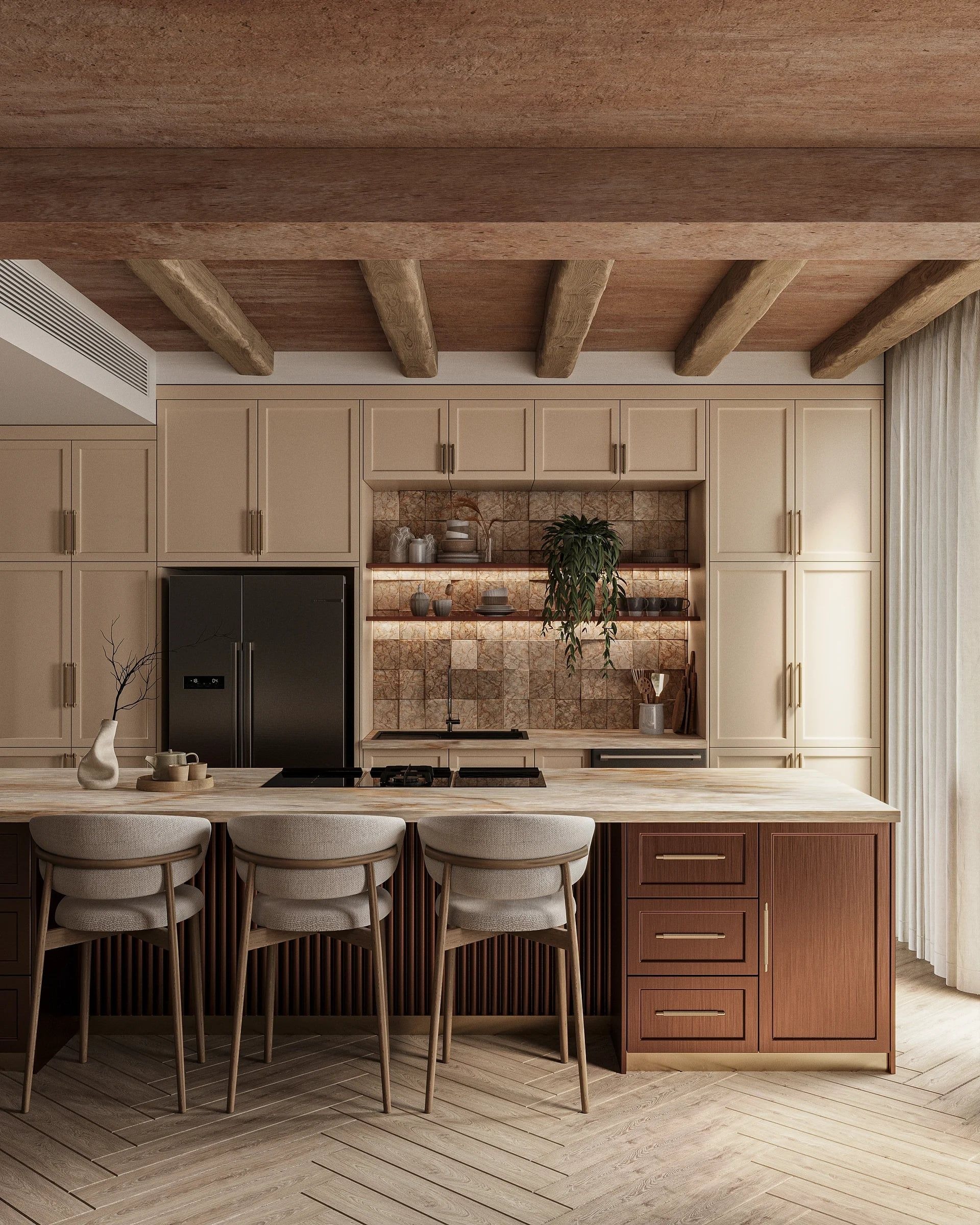 304 Grade Stainless Steel Modular Kitchen in Mumbai