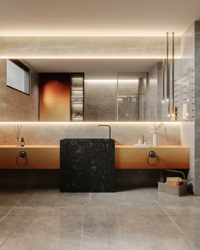 Inferno Bathroom Vanity - Image 1